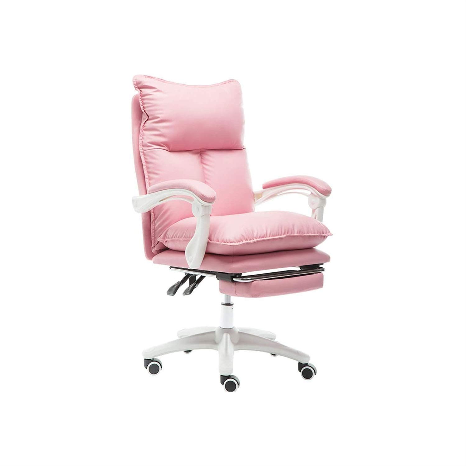Executive Office Chair with Memory Foam Cushions Solid Arms and Base Computer Chair Comfortable Sedentary Home