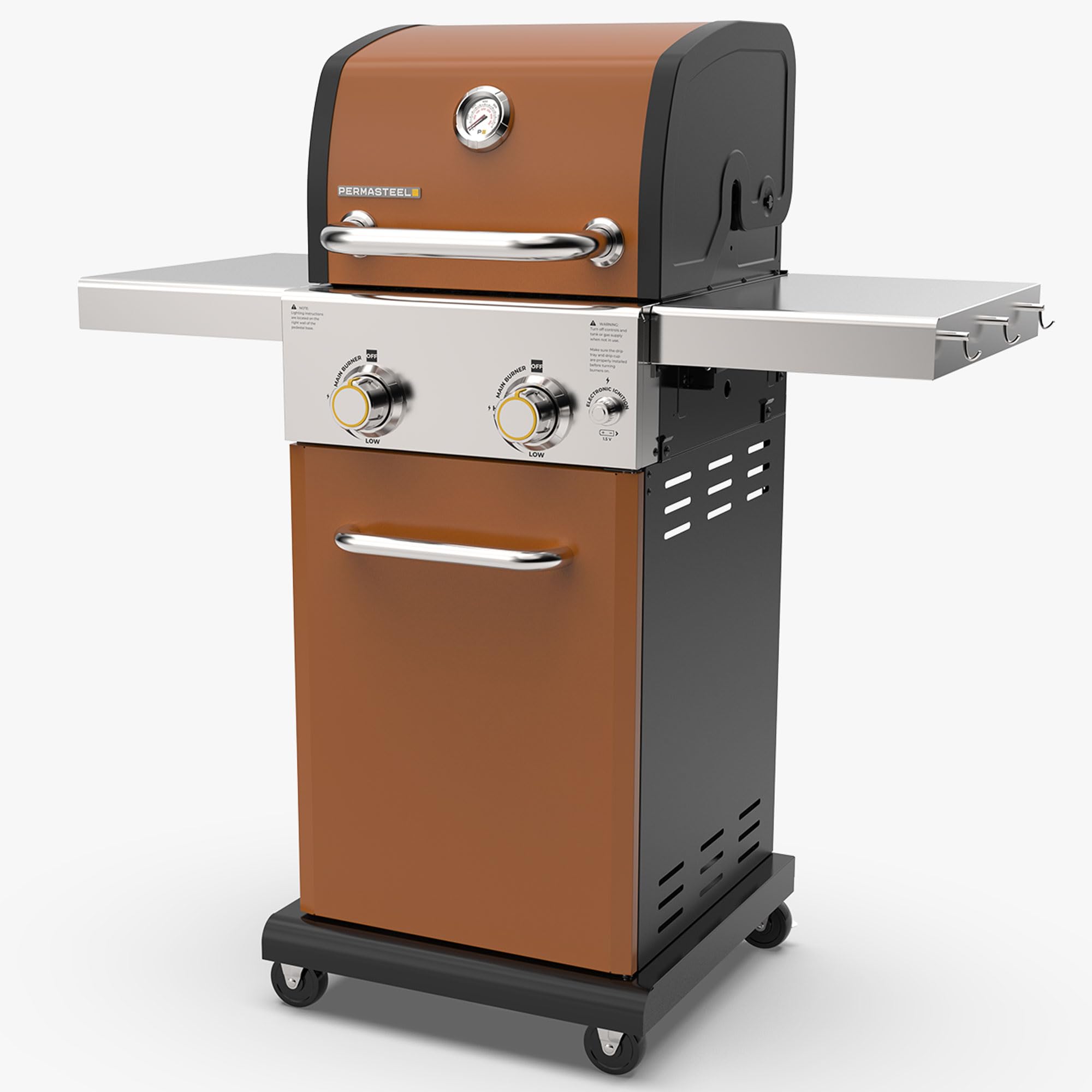 Permasteel 2-Burner Propane Gas Grill