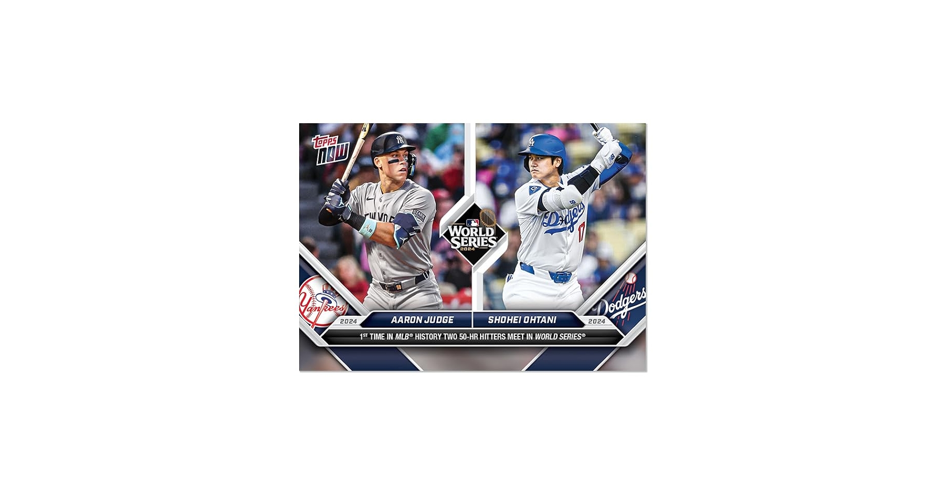 記念グッズ 2024 WORLD SERIES JUDGE OHTANI STANDEE FOCO Selling Aaron Judge & Shohei Ohtani Bobbleheads, Plus