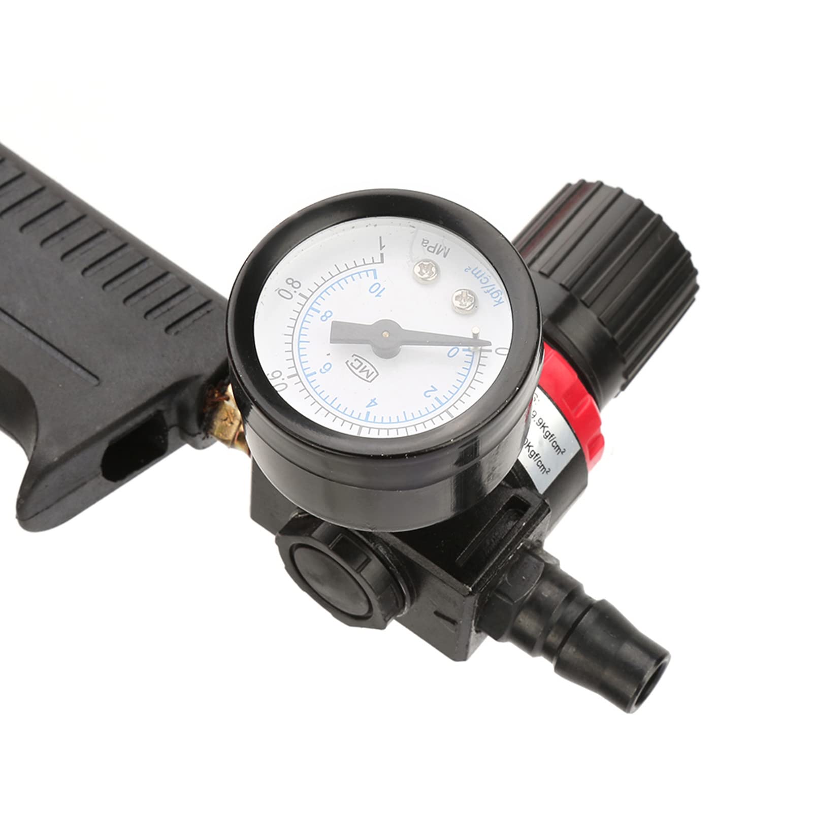 aqxreight 600 Ml Pneumatyczny środek Uszczelniający ze Stopu Aluminium Zasilany Powietrzem Narzędzie do Uszczelniania ze Wskaźnikiem Prędkości do zastosowań w Branży Motoryzacyjnej i Projektach Typu