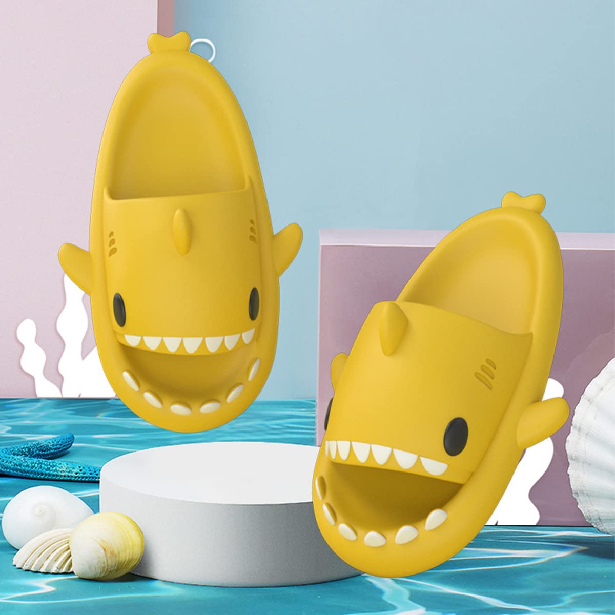 Chaussons Requin MUYOGRT - Slides Mignonnes Unisexe | EVA Antidérapant