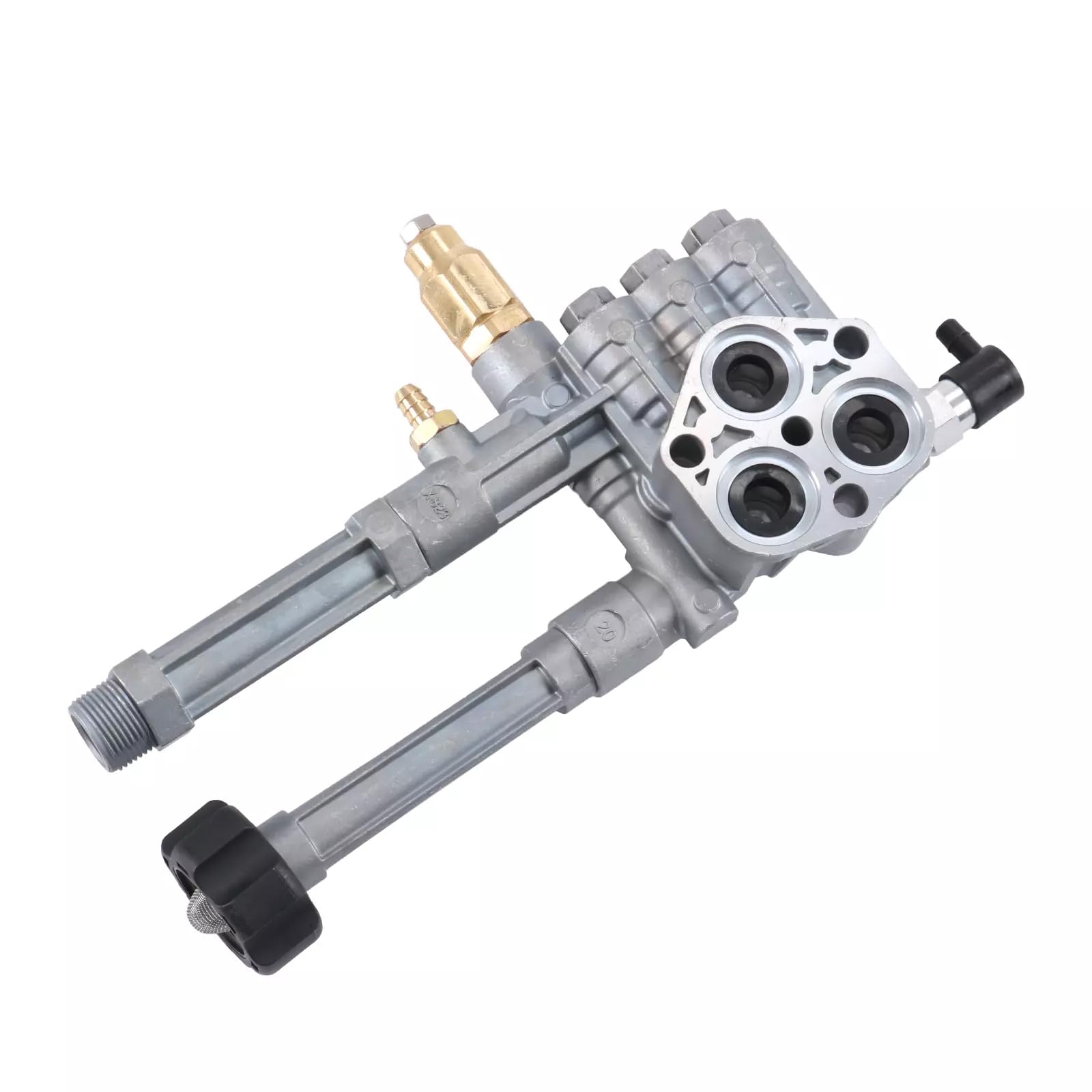 Ensemble de Pompe Complet de Remplacement pour Pompes de Nettoyeur Haute Pression RMW SRMW, Acier Inoxydable Haute durabilité, Connexion Facile pour Le Toit et Le Sol du véhicule