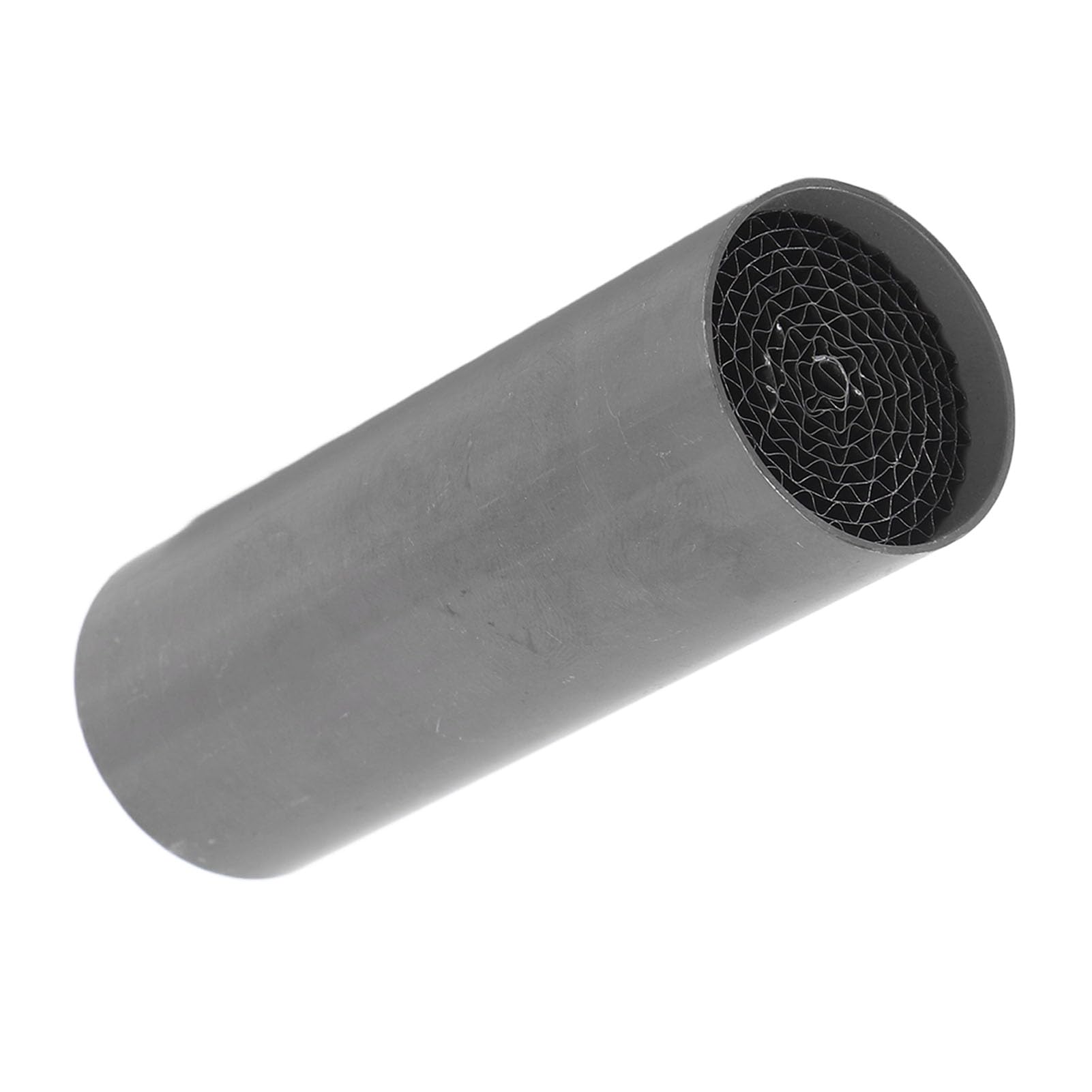 Moto Tuyau D'échappement Catalyseur En Acier Inoxydable Avant Milieu Silencieux D'échappement Catalyseur Universel pour Moto (35 * 100mm)
