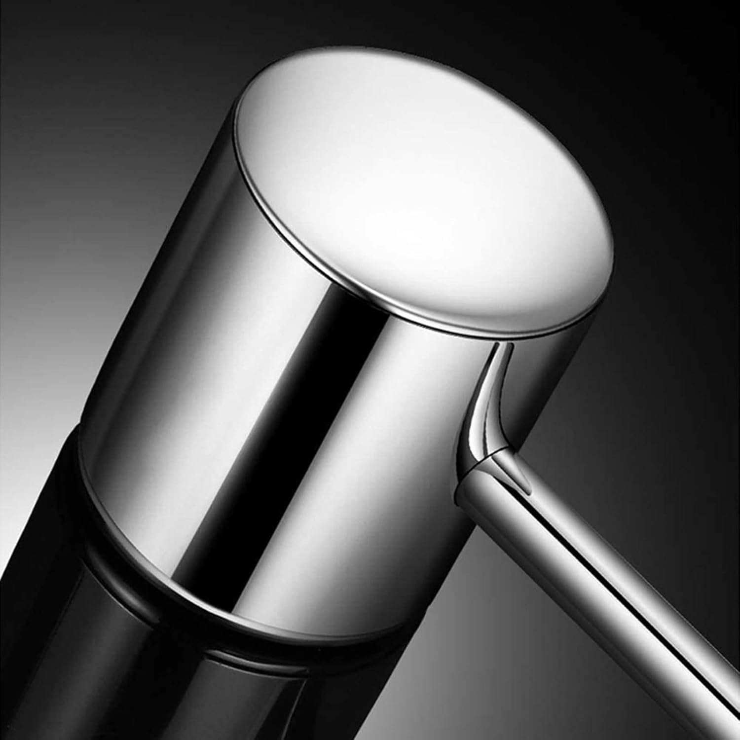 Food Hammer Meat Tenderizer Tool - Meat Mallet Hammer Stainless Steel - Heavy Meat Pounder Dual Sided with Wood Handle