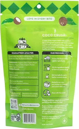 Miniatura 5 de Celebration Bash - Golosinas orgánicas para perros, golosinas orgánicas para perros hechas con mantequilla de maní, un gran regalo para cualquier