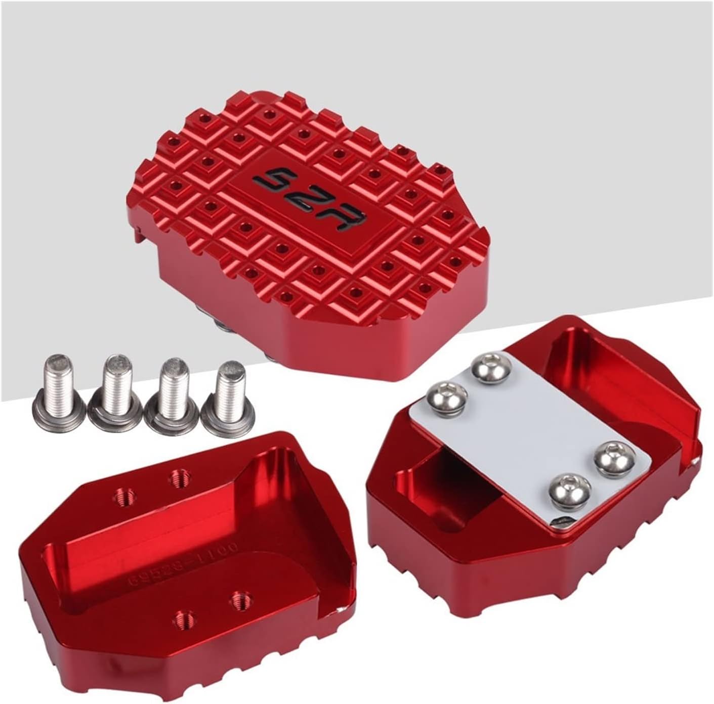 for Suzuki for DL650 for V-Strom 650 for VSTROM DL 650 Motorcycle Rear Foot Brake Lever Pedal Enlarge Extension Rear Brake Peg Pad Pedal (Color : 3)