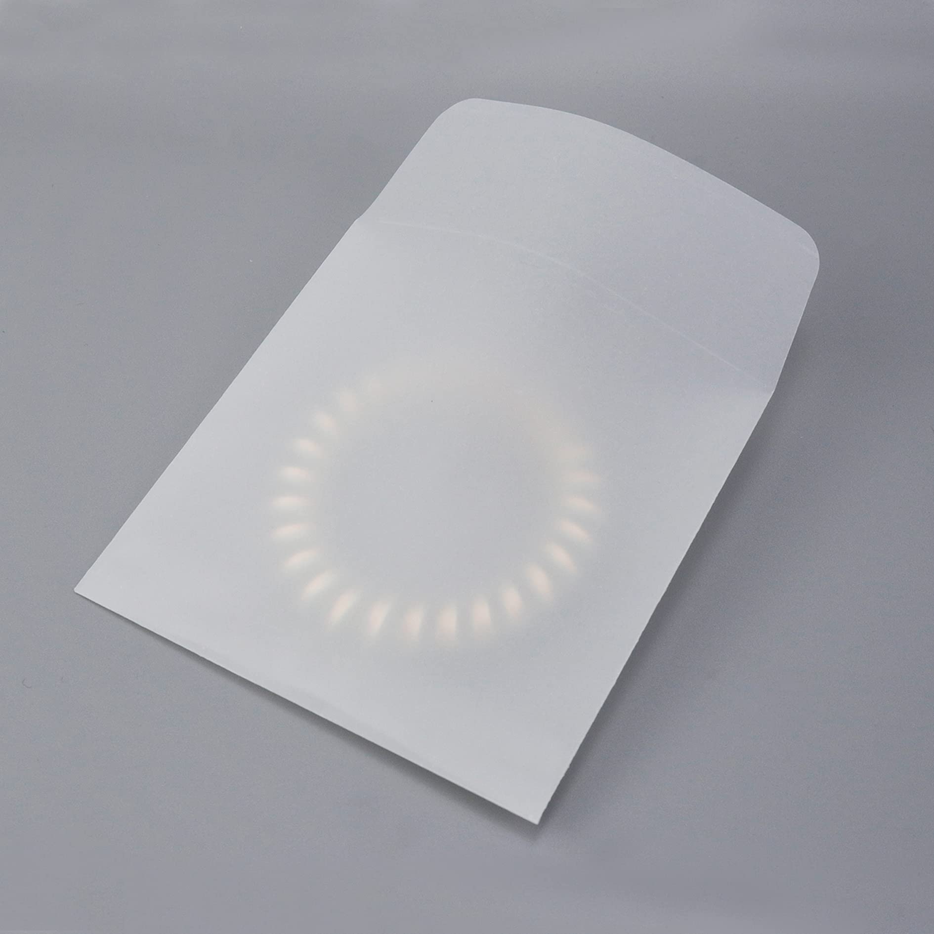 50-Pack Square Glassine Paper Envelopes - Translucent White 3.54x3.54 Inches For Letters, Photos, Jewellery & DIY Crafts - View #9