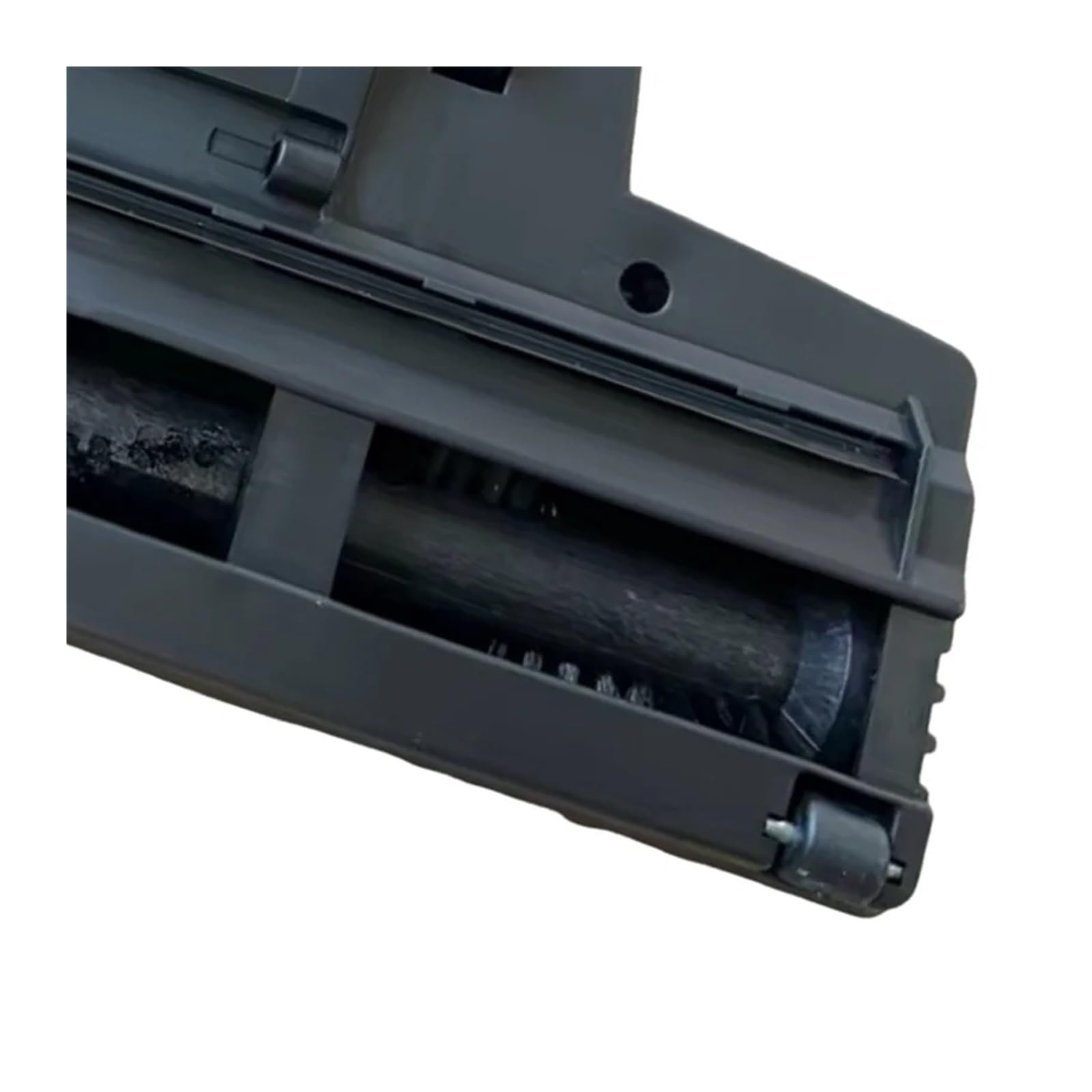 Genérico Cepillo Turbo Universal para Suelo, Junta giratoria 27-37mm | Con rodillos suaves y cerdas PP, pedal para limpiar alfombras y suelos duros