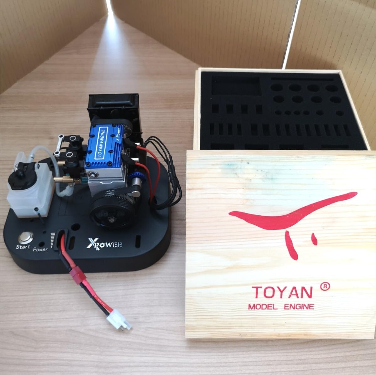 Amazon | Toyan X-Power 小型 エンジン 組み立てキット makuake 4