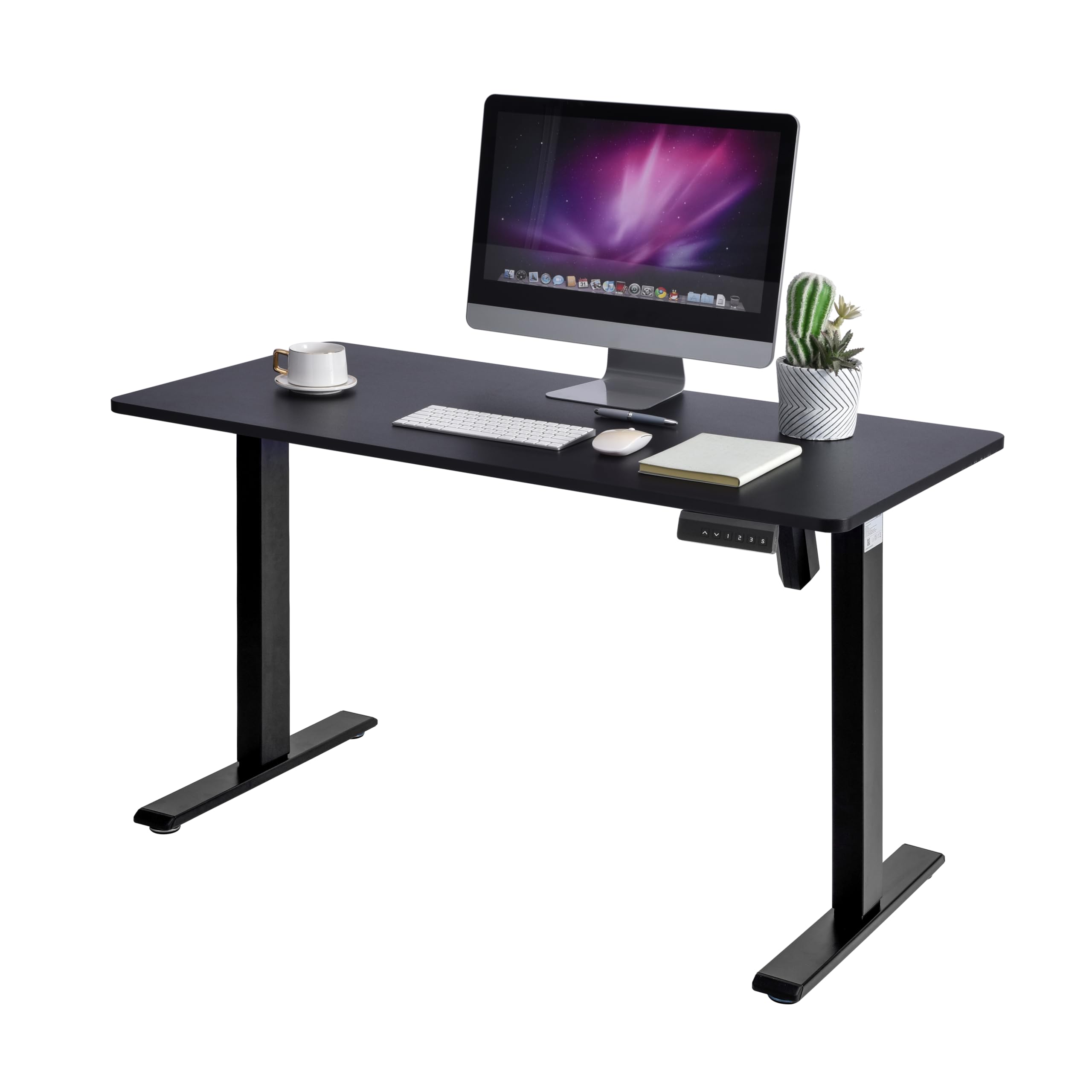 Rston 電動デスク 120cm×60cm Amazon | Rston Home 電動 オフィスワークテーブル 昇降式デスク