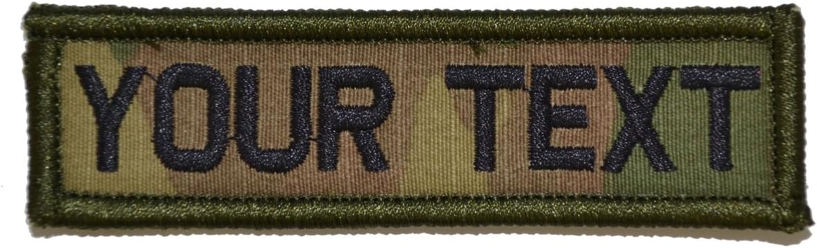Amazon.com: Customizable Text 1x3 Patch w/Hook Fastener Patch ...