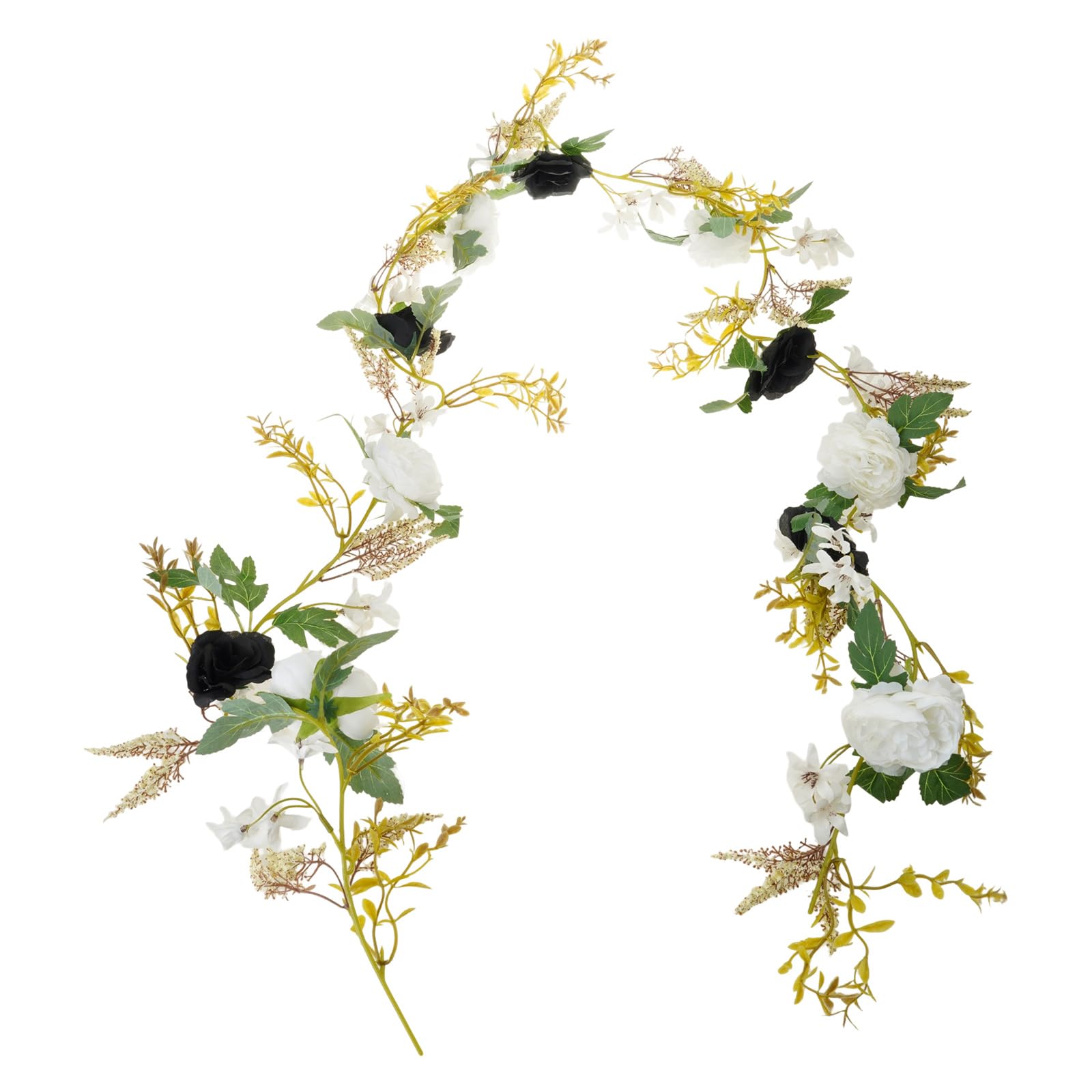SXRQ Artificial Rose Arrangements Garland for Wedding Welcome Board or Ceremony Archway Ornament Artificial Rose Archway Decoration