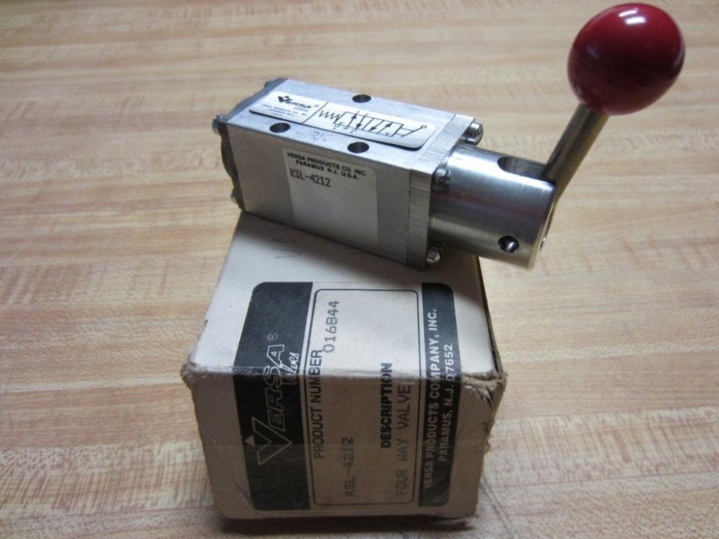 KSL-4212 KSL4212 Four Way Directional Valve Lever Spring Return