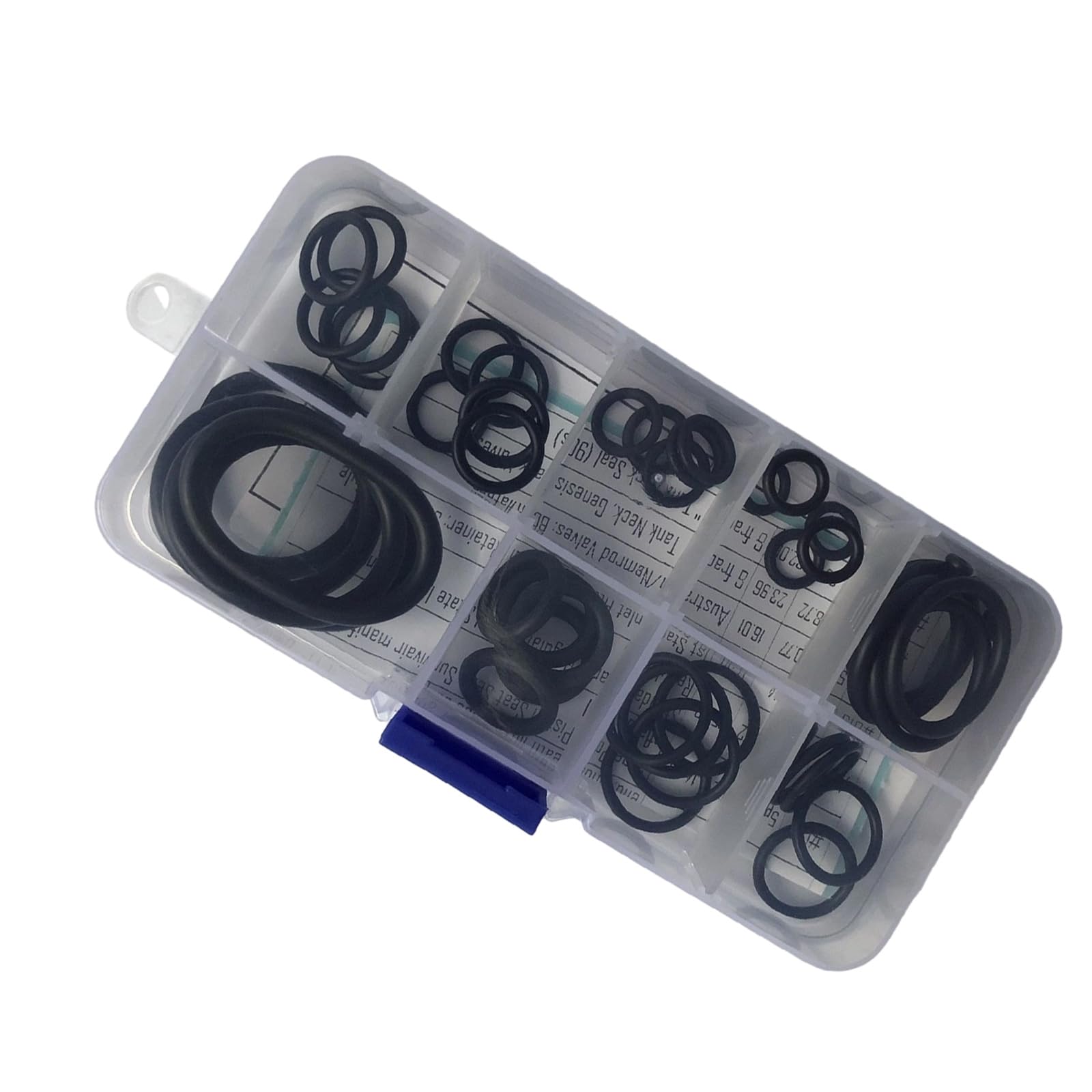 50 Stück schwarze Gummidichtung, Ersatz-Tauchschlauch, Tankventile, Regler, Dichtungsringe, 10 Größen, Taucher-Dichtungsringe, Gummidichtungsersatz