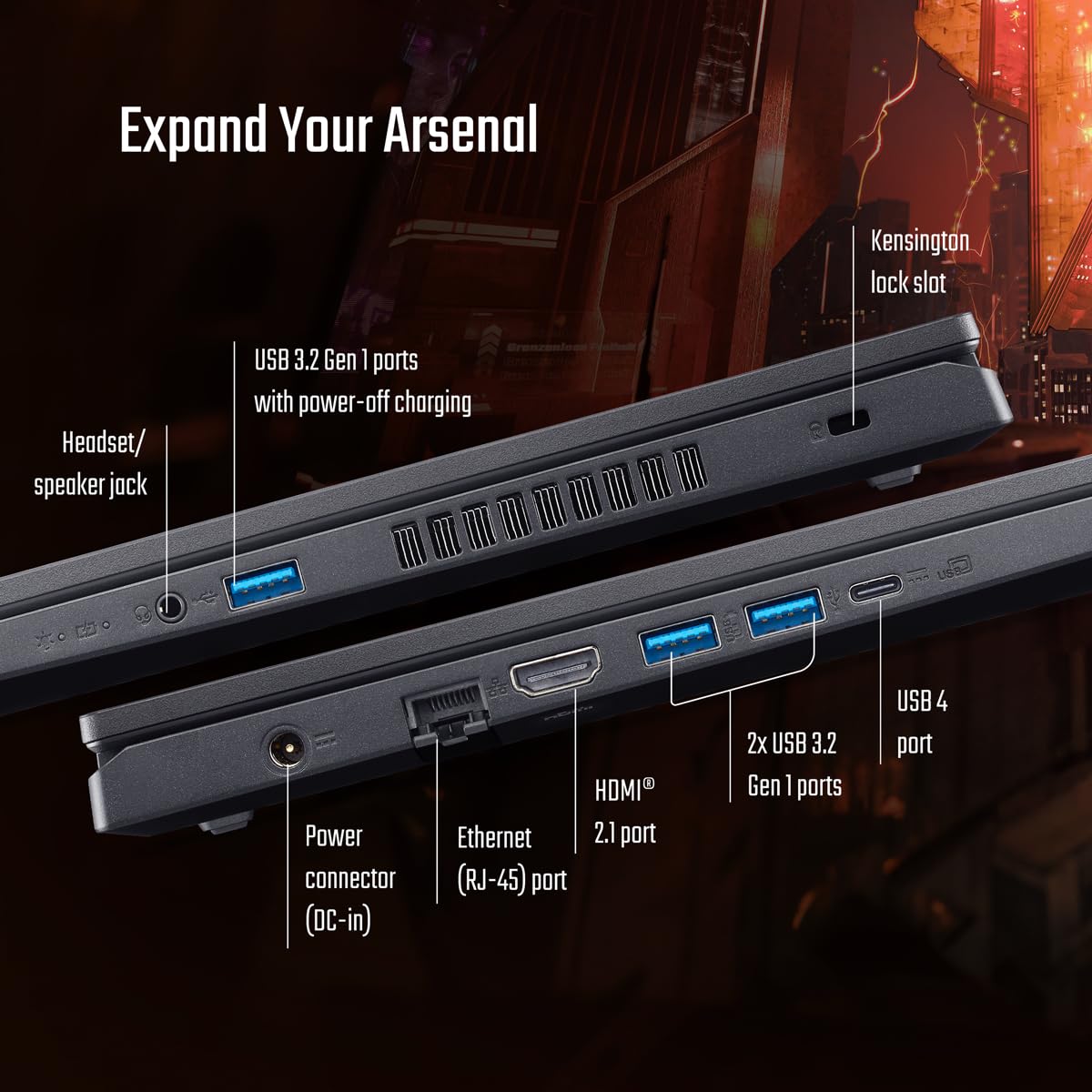 Acer Nitro V 15, AMD Ryzen 5 6600H Hexa-core Processor,NVIDIA GeForce RTX 4050-6GB GDDR6,16 GB, 512 GB, Full HD IPS, 15.6"/39.62 cm, 165 Hz, Win 11 Home,Obsidian Black, 2.1 kg, ANV15-41,Gaming Laptop 33 61hBcuL7VcL. SL1200