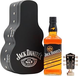 Jack Daniels Old No 7 McLaren Formula 1 Team 2024 Edition Tennessee Whiskey 70cl 40 ABV Guitar Case