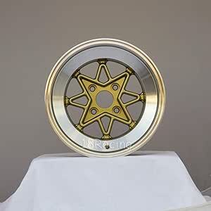 Amazon.com: 4 PCS ROTA HACHIJU WHEELS 15X9 PCD:4X100 OFFSET:-15 HB:67.1 ...