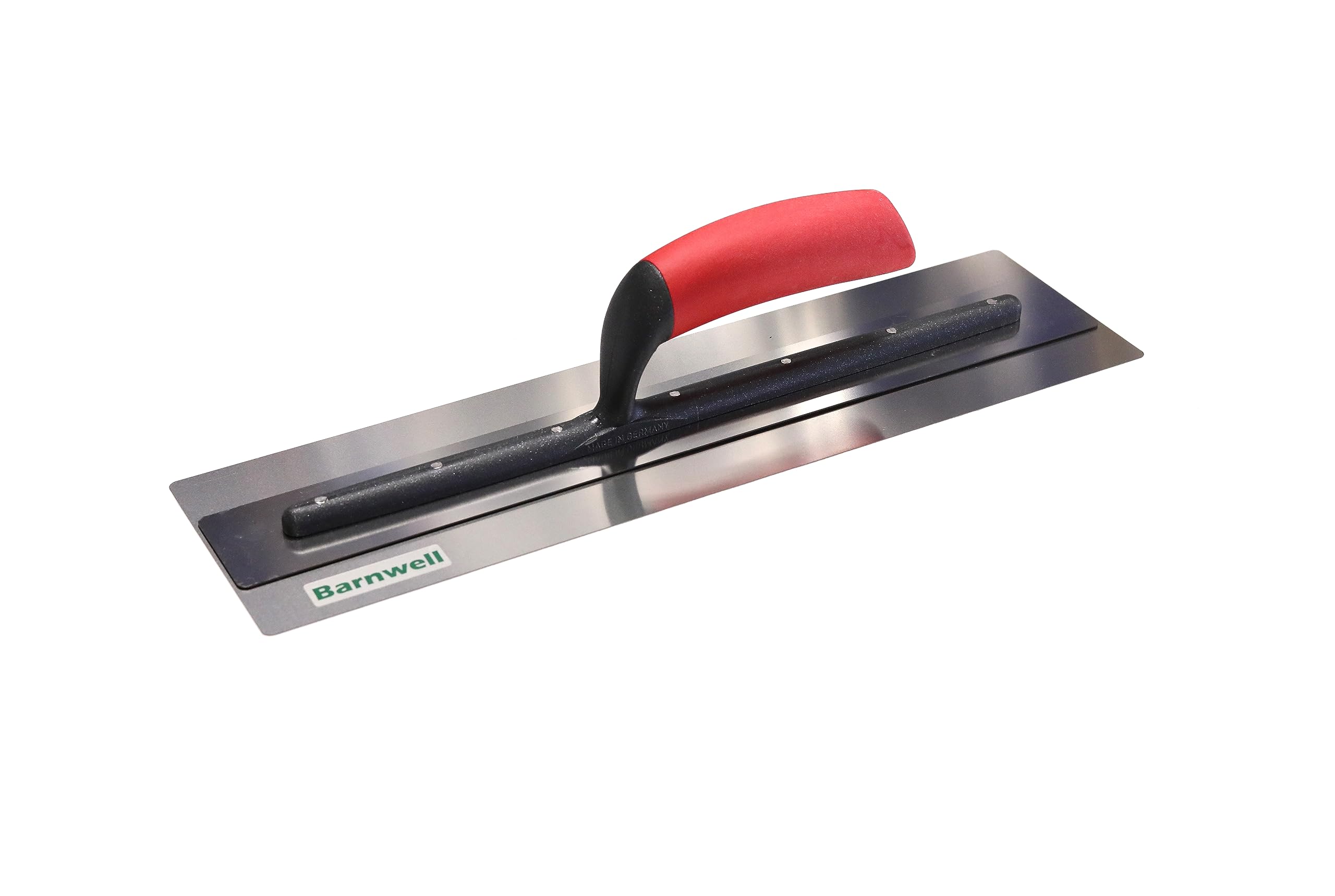 Barnwell PlasterFlex Plastering Trowel with Rubber Handle Finishing Metal Thin Flexible Stainless Steel (14")