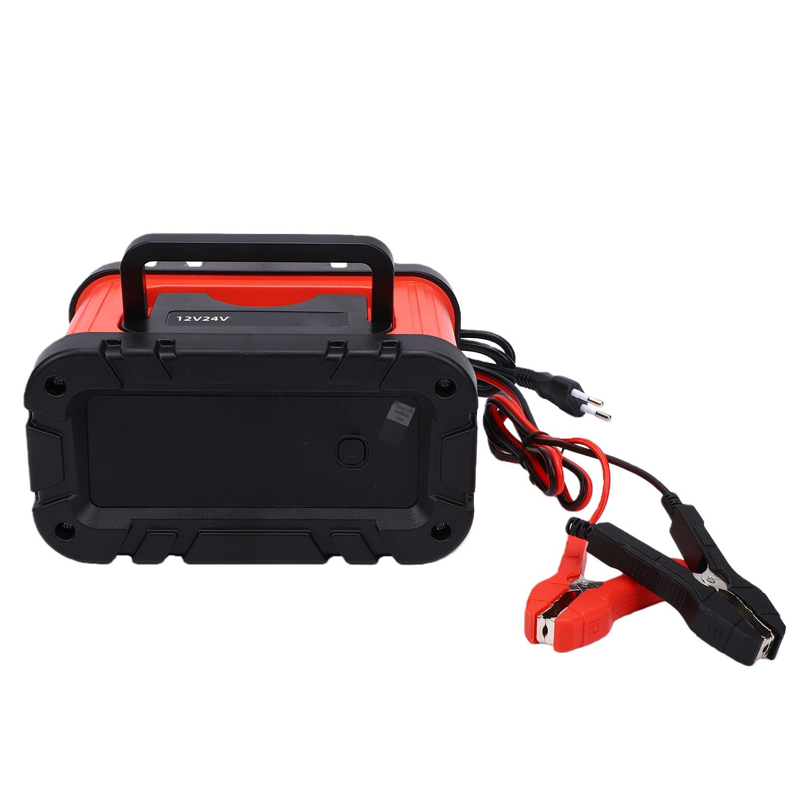 Acouto Caricabatteria Intelligente 12V 24V Manutentore Caricabatteria Automatico per Batteria LiFePo4 per Camion, Moto, Barca,