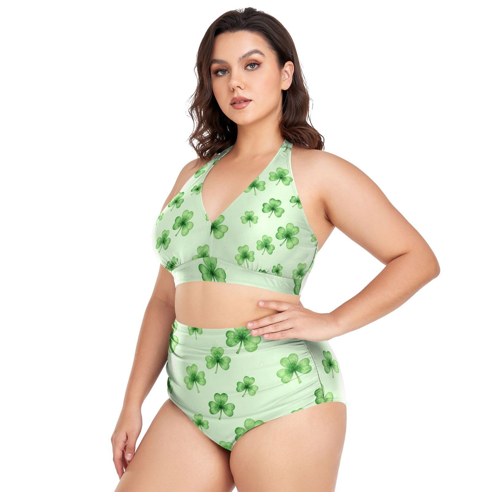 FRODOTGV Costumi da bagno da donna curvy, da L a 4XL