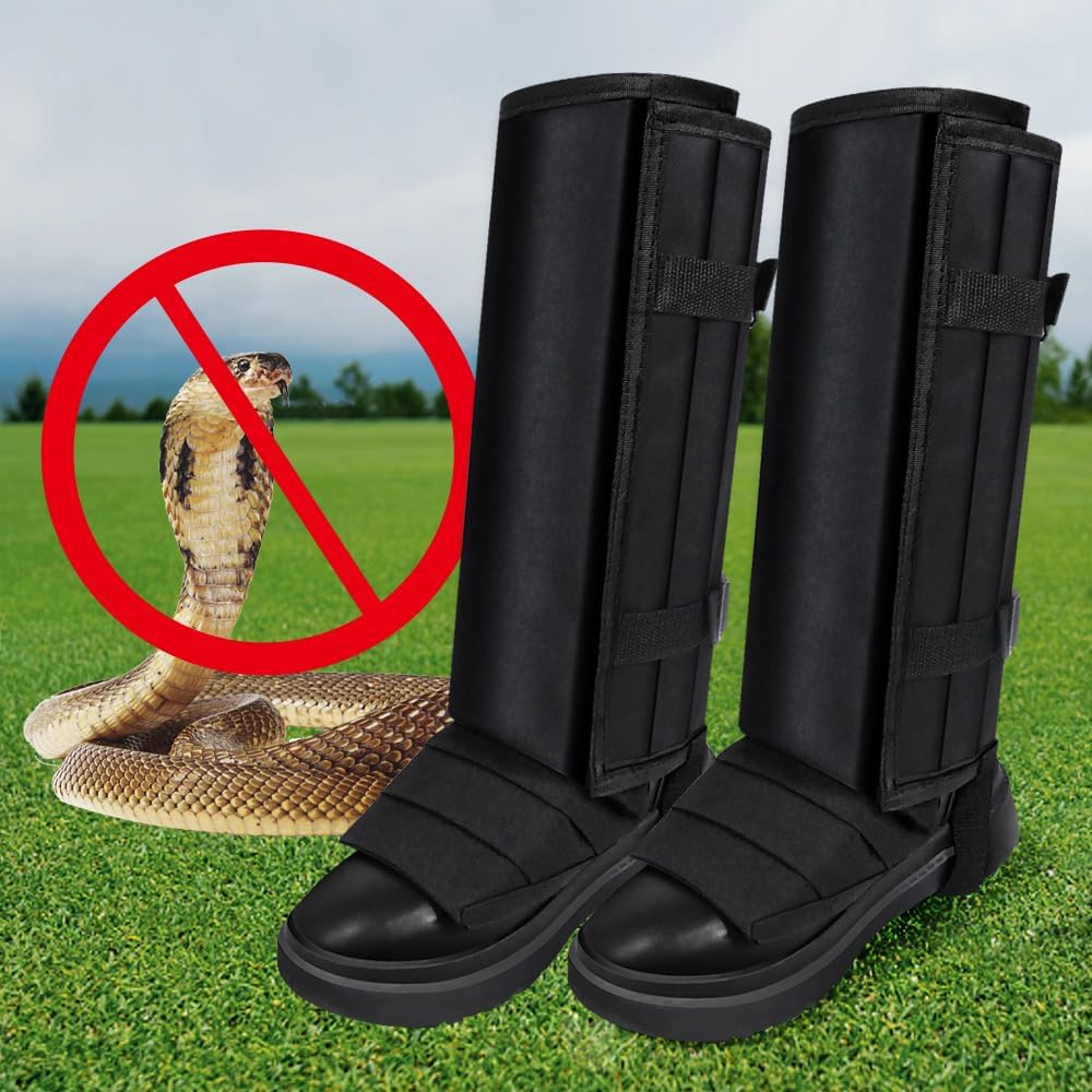 Surnuo Snake Gaiter Guards for Hunting Snake Bite Protection Light Weight Stab