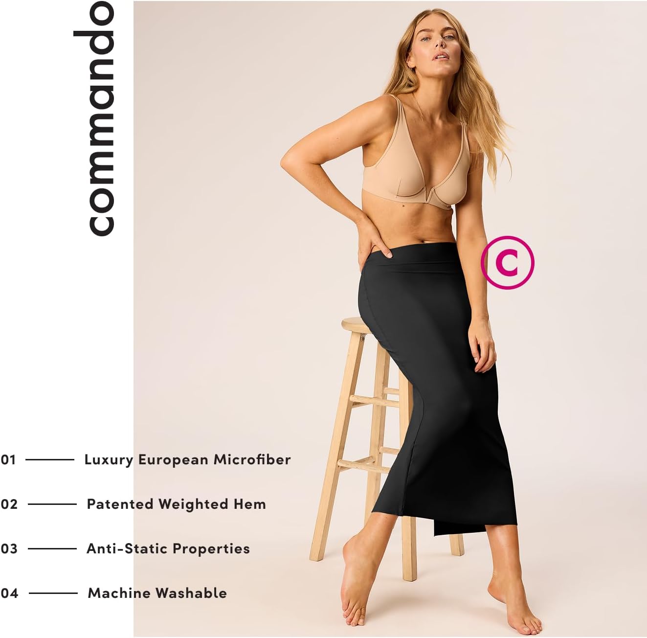 commando Women's Classic Maxi Half Slip
