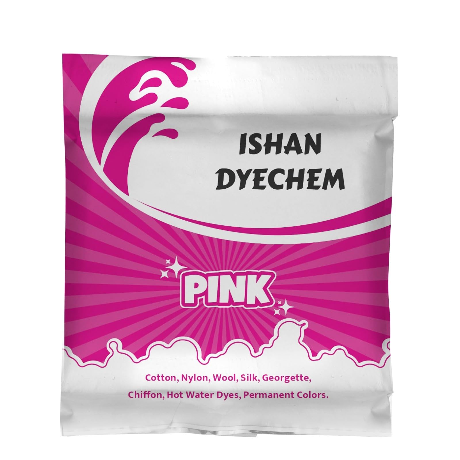 Pink Hot Water Dye, Permanent Fabric Dyes for Old Faded Jeans and Clothes (Pink)-image-30