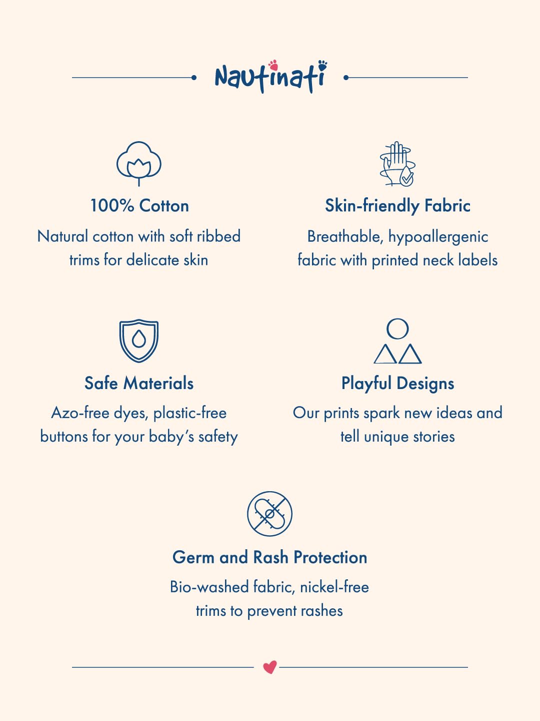 nauti nati Infant Printed Pure Cotton Leggings |Packs | Age 0-2Years - Image 8 thumbnail
