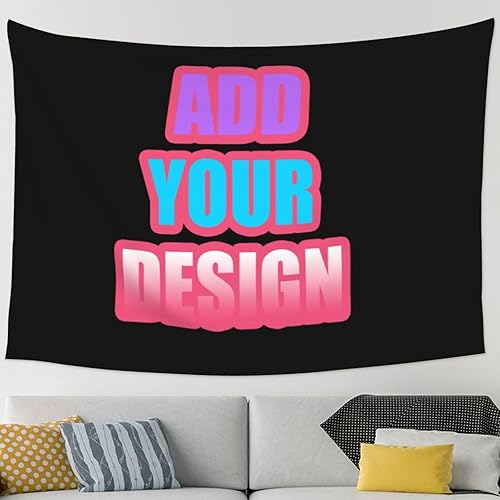 Customize your own personalized wall hangings with picturestext (90x60 inches229x152 cm)