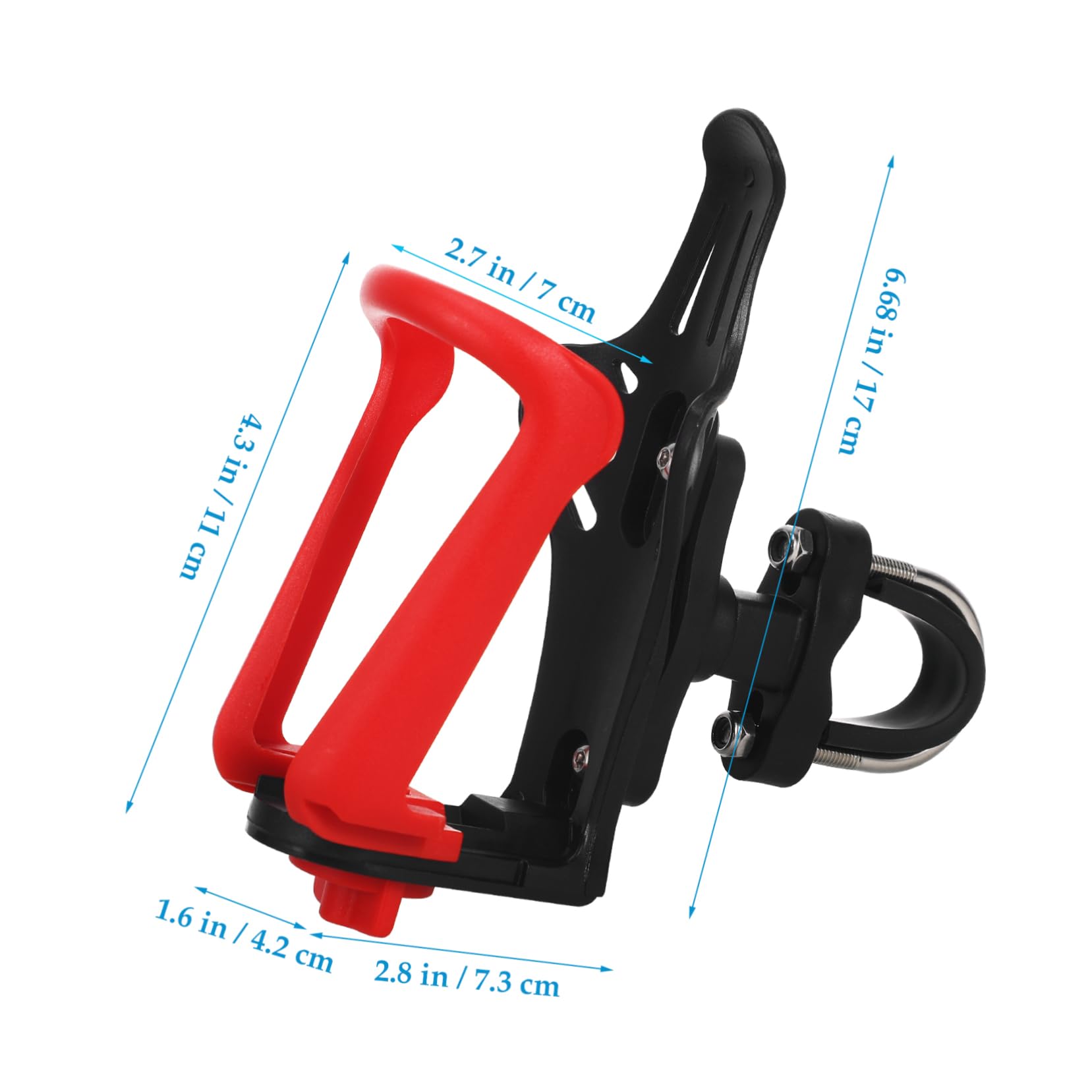 BESPORTBLE 5 Piezas Portavasos de agua para motocicleta portabotellas de motocicleta portavasos de motocicleta scooter Portabidón para bicicleta de montaña aire portavasos para cochecito PU