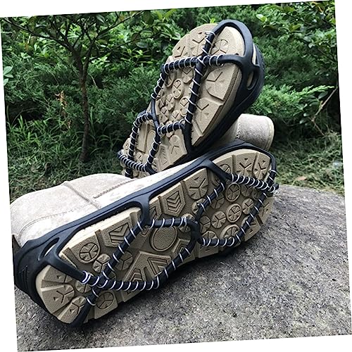 Holibanna Slip Snow Shoes Cover Ice Snow Crampons Gripper Spikes for Ice and Outdoor Mountaineering Climbing miniatura 7