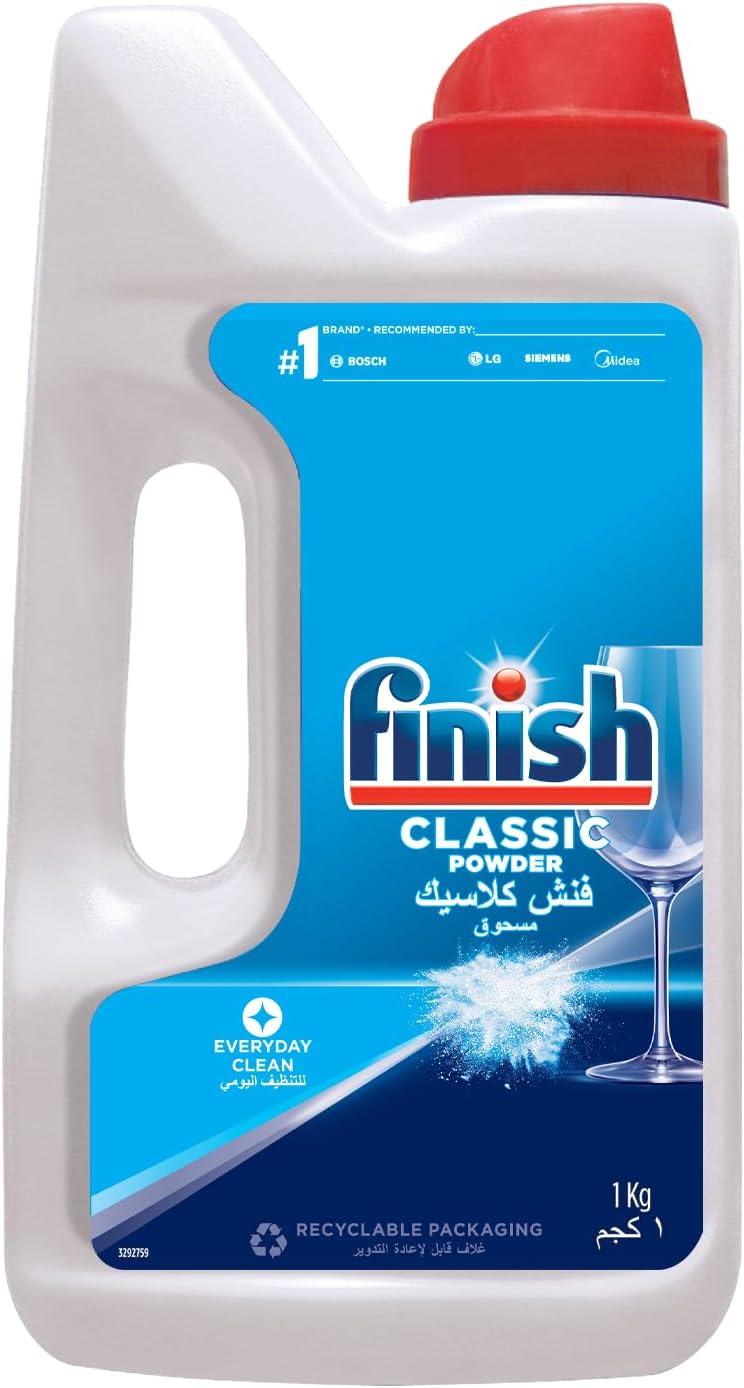 1 Kg, Classic Dishwasher Detergent Powder | World's #1 Recommended Dishwashing Brand