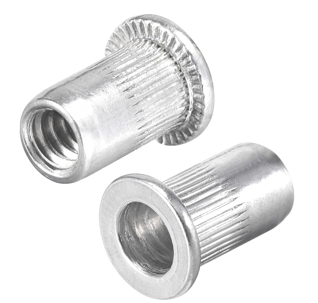 25 Dadi Rivetto In Alluminio M8 X 1,25 - Inserti Filettati Per Lamiere E Fai Da Te - Foto 11