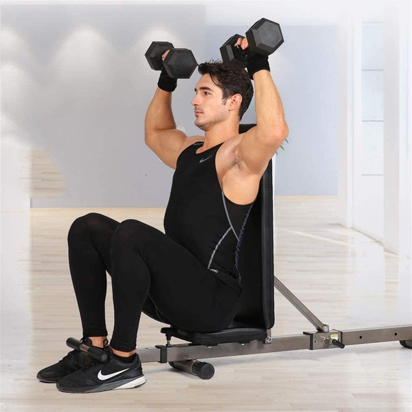 Banco de Pesas, Banco con Mancuernas, Banco de Ejercicios de Fuerza, Tabla supina, Abdominales para el hogar, Equipo de Fitness, Tabla de Abdominales, Tabla para Abdominales