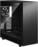 Vista 6 de Fractal Design Define 7 XL Negro Aluminio Cepillado/Acero E-ATX Silencioso Modular Vidrio Templado Ventana Torre Completa Caja De Computadora
