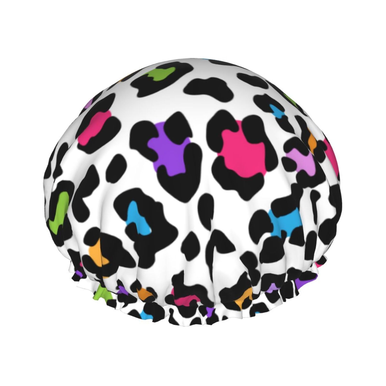 Bonnet de douche pour cheveux naturels bouclés idéal pour préserver sa coiffure sous la douche