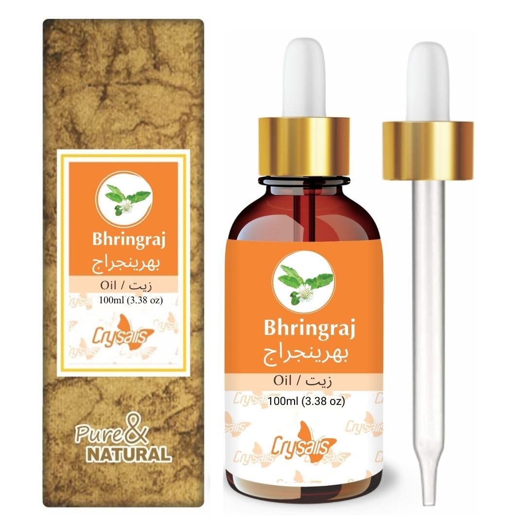 Crysalis Bhringraj (Eclipta alba) Oil - 3.38 Fl Oz (100ml)