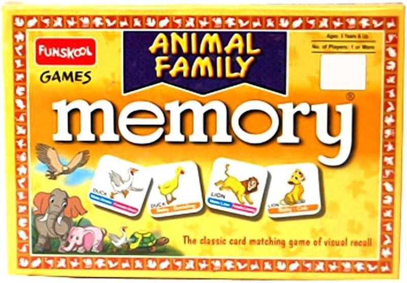 Funskool Memory Animal Family