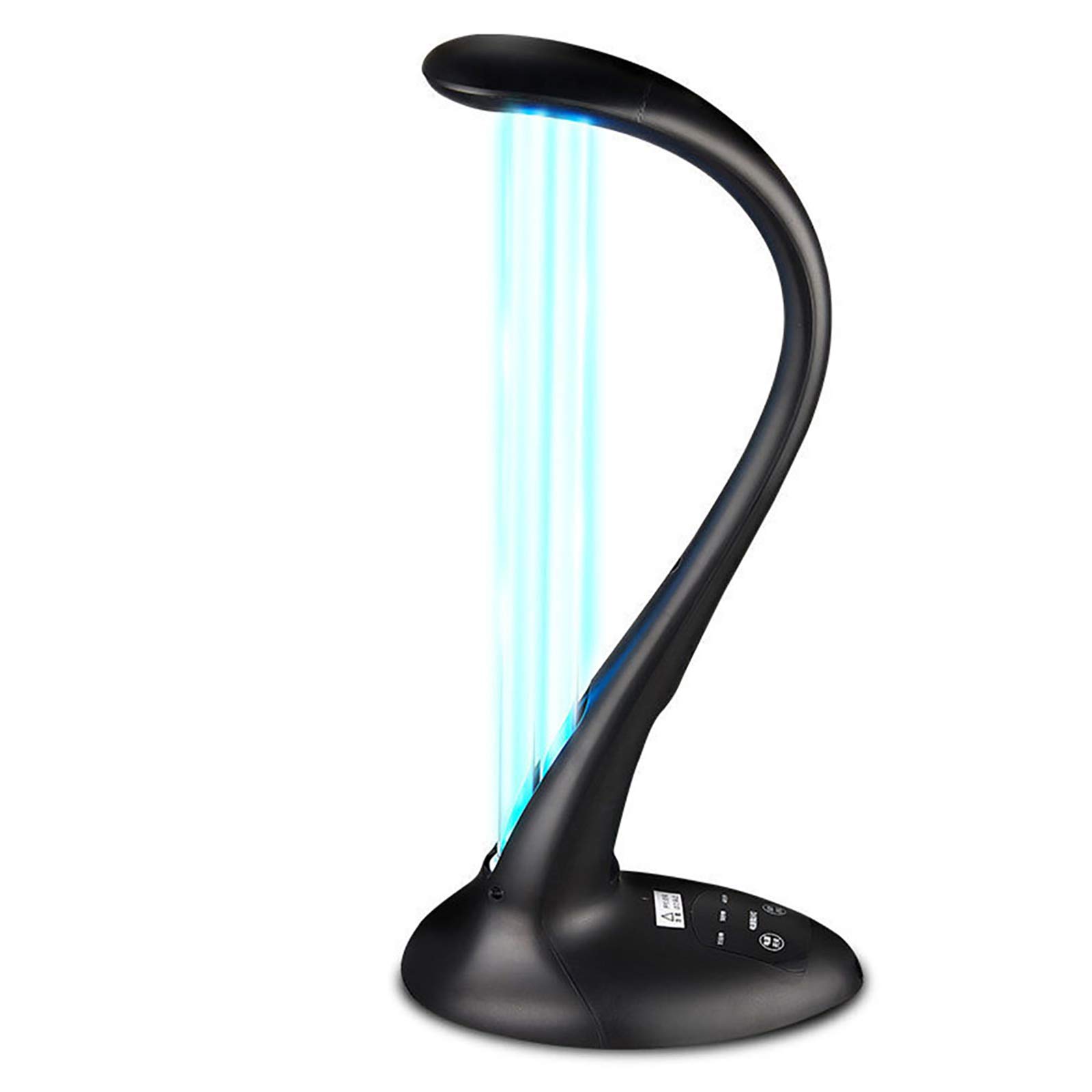 Lampa bakteriobójcza do dezynfekcji UV-c, trzybiegowy timer + inteligentny pilot + 10 sekund opóźniony start, przenośne światło do sterylizacji UV bez ozonu, 36 W