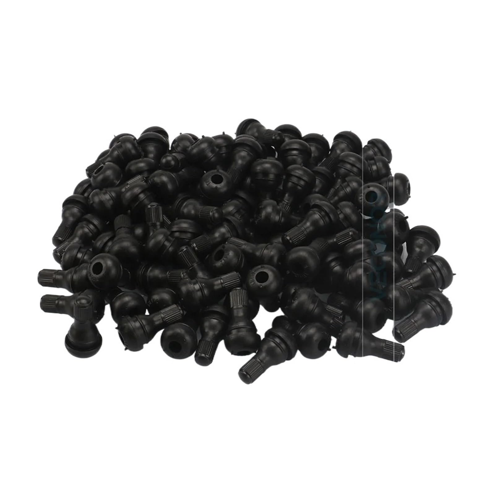 Cappucci delle valvole TR412 Stelo valvola per pneumatici a scatto Accessori per pneumatici corti in gomma nera con cappuccio antipolvere