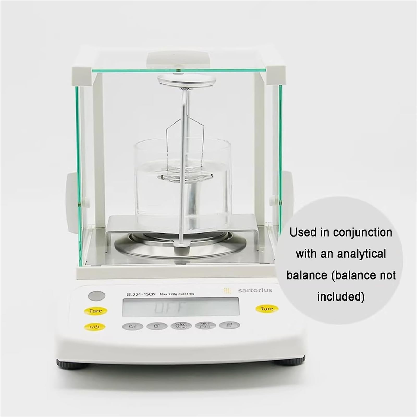 Marco de equilibrio electrónico de precisión para medición de gravedad específica de líquidos y sólidos, instrumento de determinación de densidad, herramienta de pesaje precisa