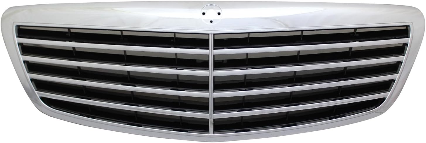 OE Replacement Mercedes-Benz S550/S600/S65 Grille Assembly (Partslink Number MB1200136)