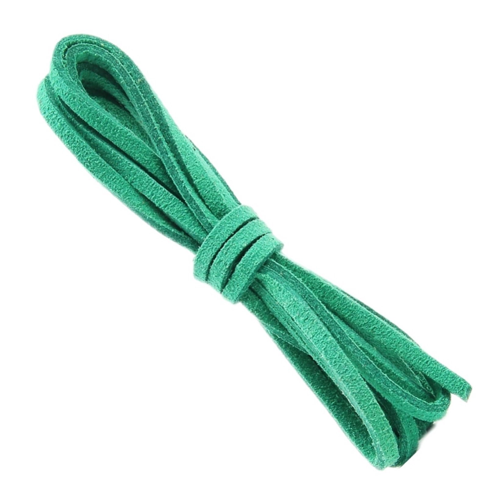 Bracelets en velours coréen cordon souple et plat anti-effilochage pour tissage de collier