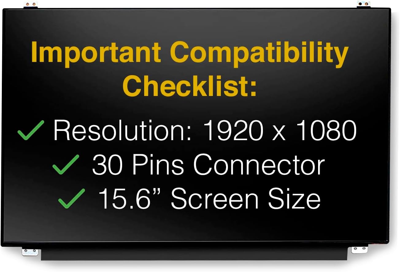 Replacement Screen for ASUS ZENBOOK PRO UX501VW 30 Pins FHD 1920x1080 Matte LCD LED Display with Tools