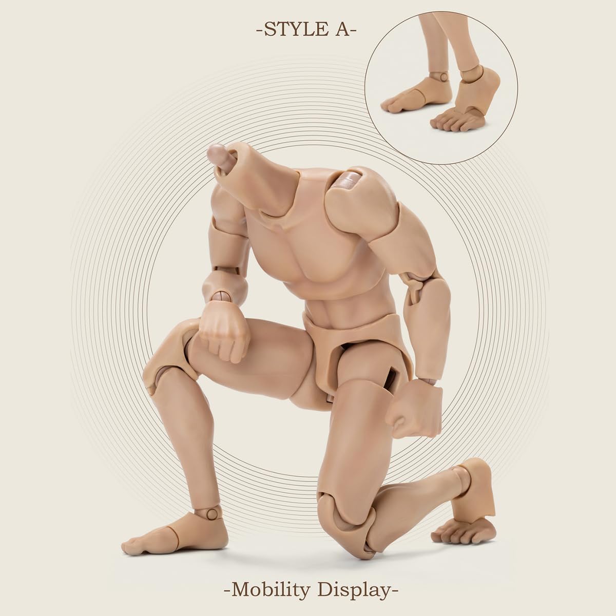 Amazon.co.jp: HiPlay 吞時スタジオ 1/12 男性可動素体 関節素体