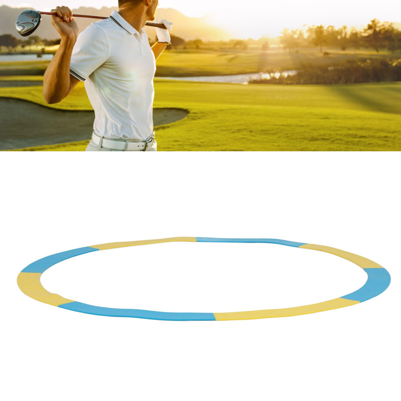 Akozon Anillos de Objetivo para Práctica de Golf: Objetivos de Silicona para Entrenamiento de Chipping y Putt