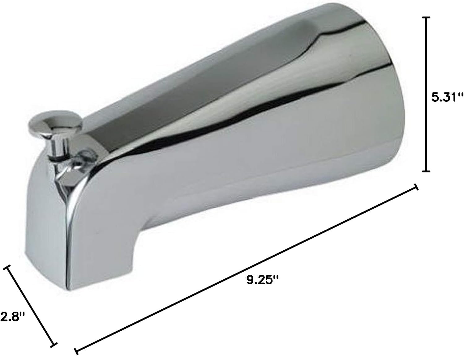 547-422 Master Plumber 1/2 FPT Tub Diverter Spout