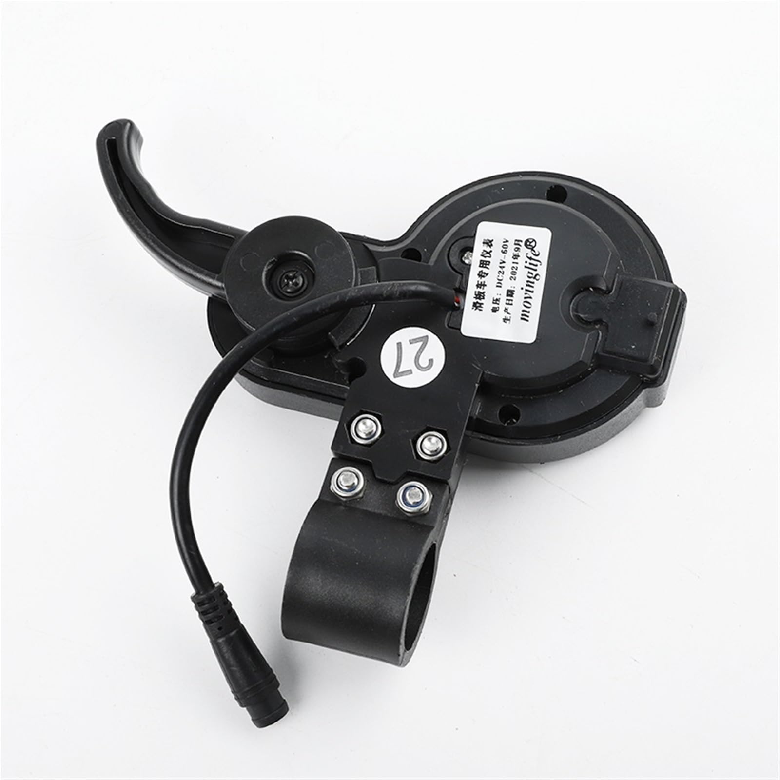 Contrôleur de moteur for Scooter électrique 36V/48V JH-01, 10 pouces, contrôleur de moteur sans balais Intelligent, affichage des instruments sans Hall Affichage du compteur de vitesse du scoo