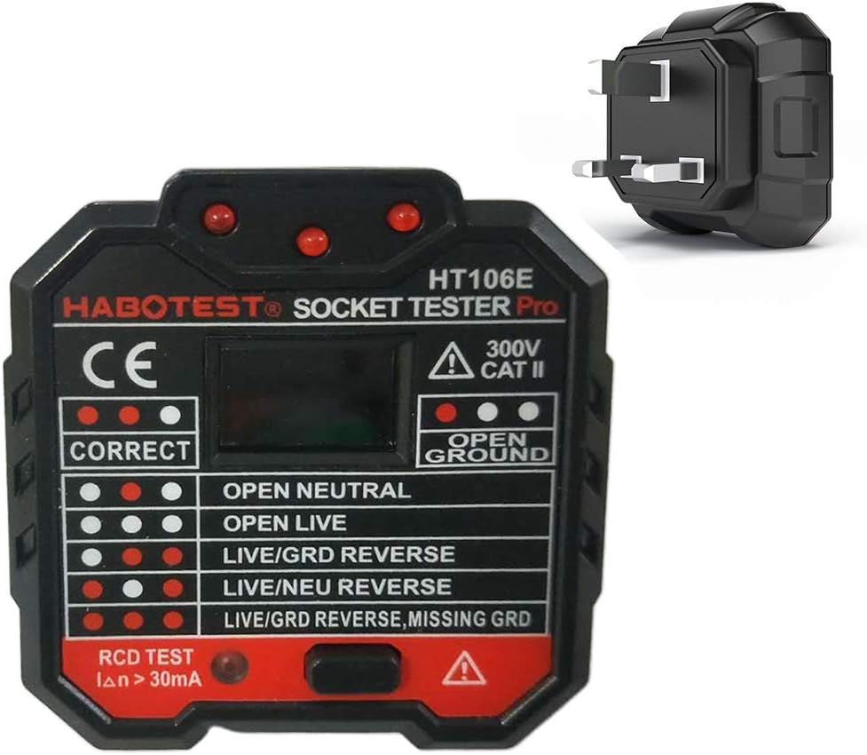 tester di batteria per aaaaacd9v digitale