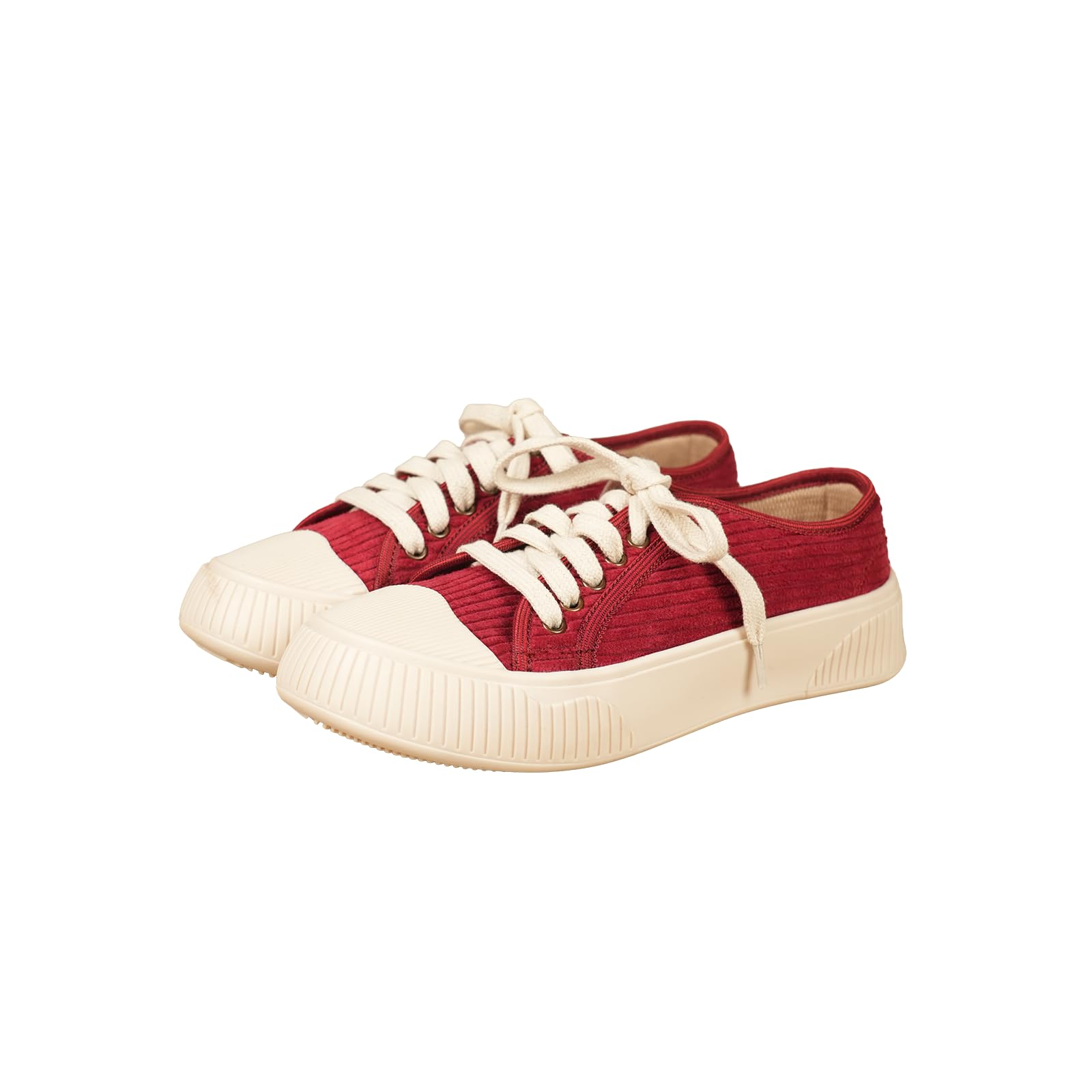 Wicked Brothers Cherry Shoes | Stylish Corduroy Upper | Comfortable Casual Footwear